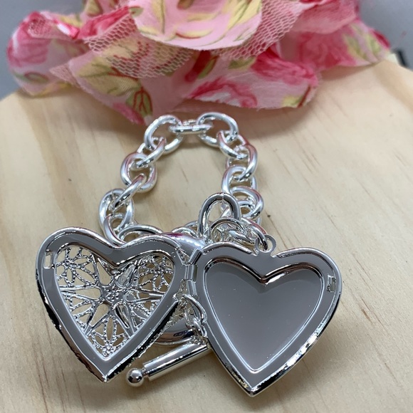 Silver Heart Bracelet - Picture 3 of 5